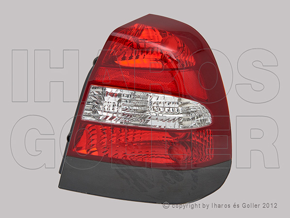 Hátsó lámpa üres jobb, alul...